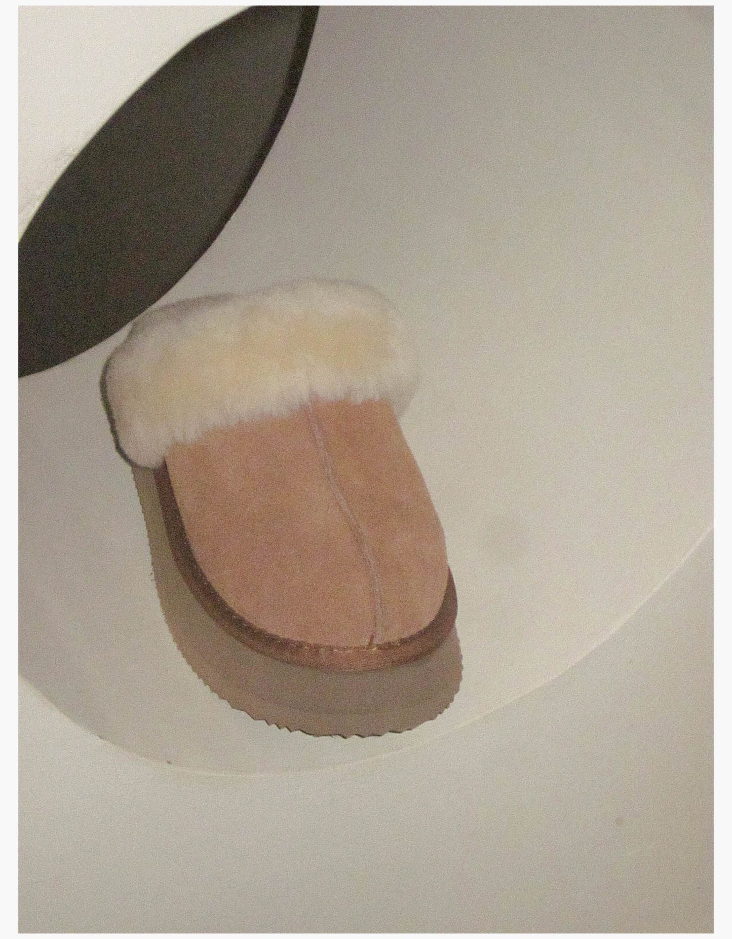 Thick-soled snow-covered cotton slippers