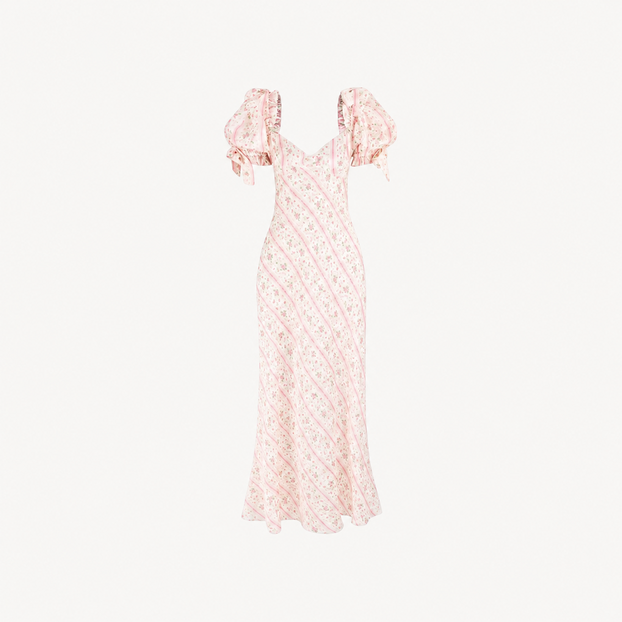 PRINTED MIDI DRESS