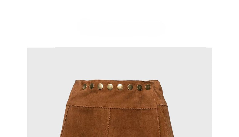 High waist short skirt