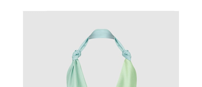 French halterneck vest with sexy swing neck design