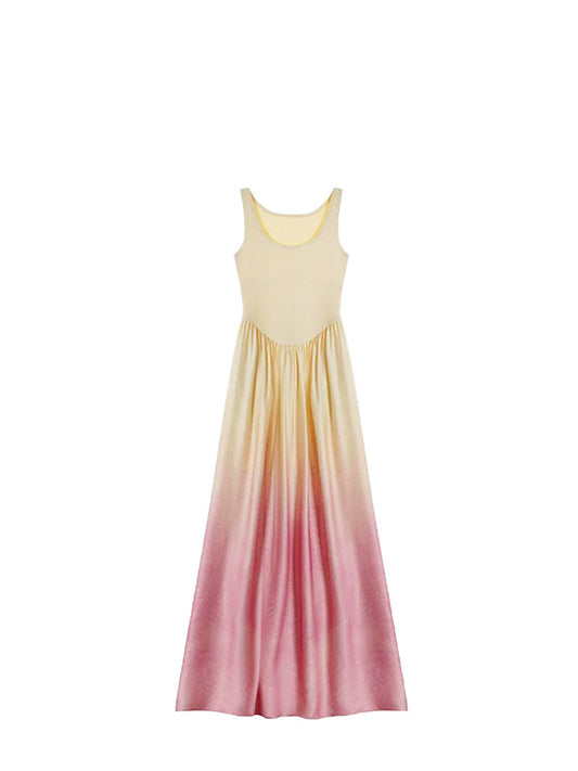 Sleeveless vest dress