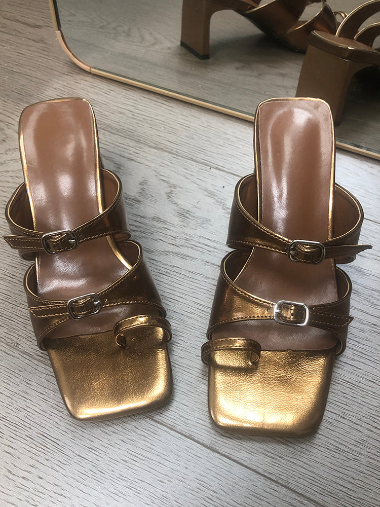 Women's french flip flops