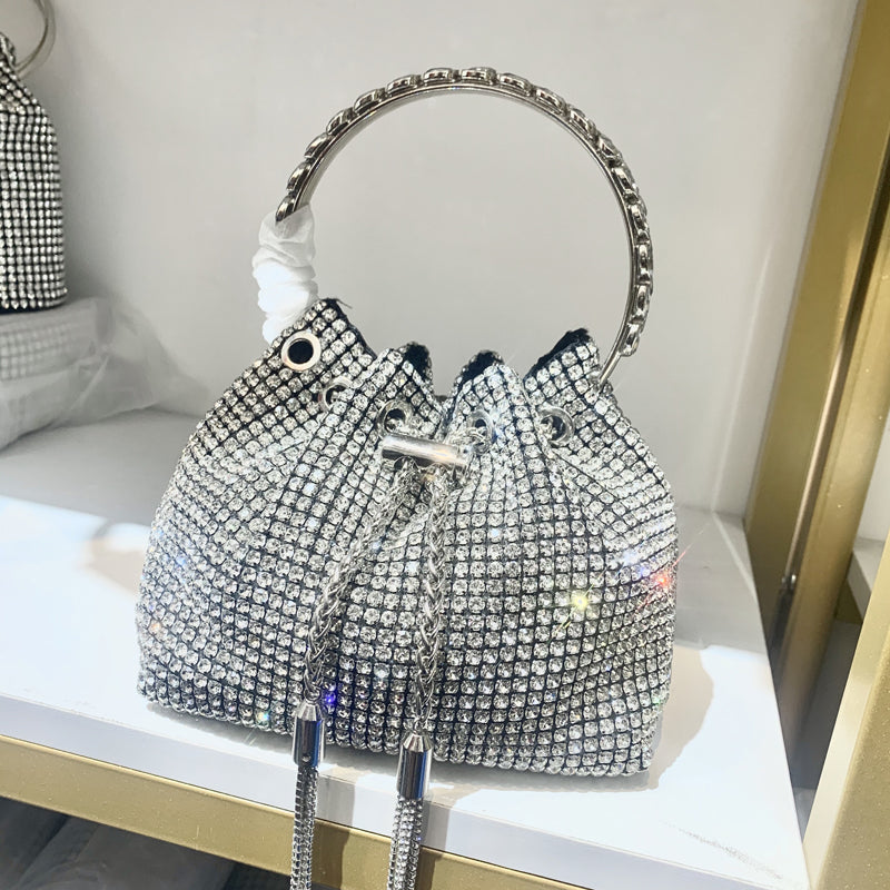 New Handbag Diamonds Evening Clutch Wedding Party Bag