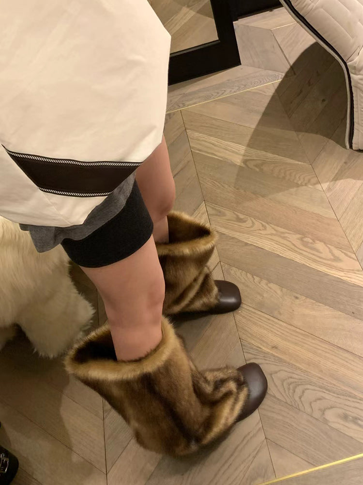 Sulky boots for women western cowboy style brown fashion boots