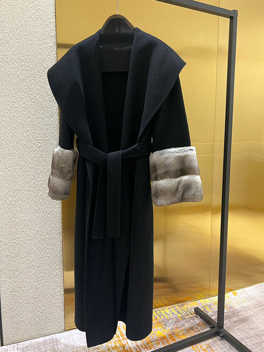 Cashmere Rex Rabbit Fur Sleeves