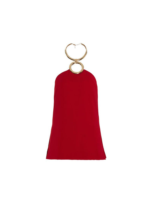 Red Halter Vest