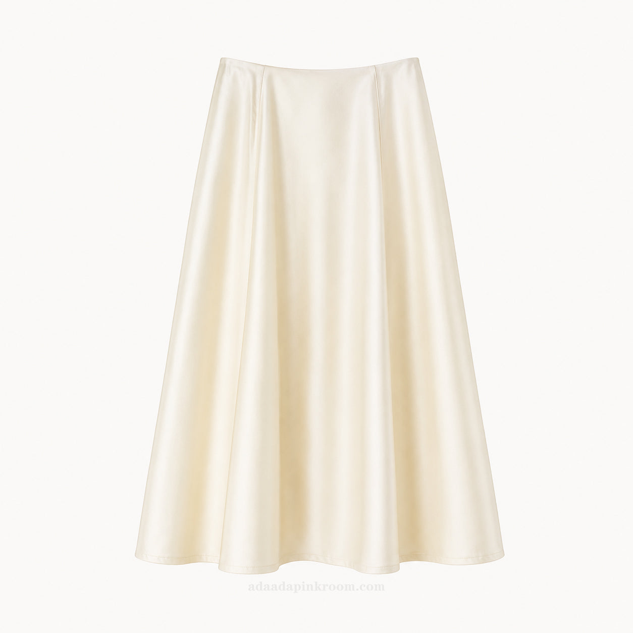 A-Line Midi Skirt