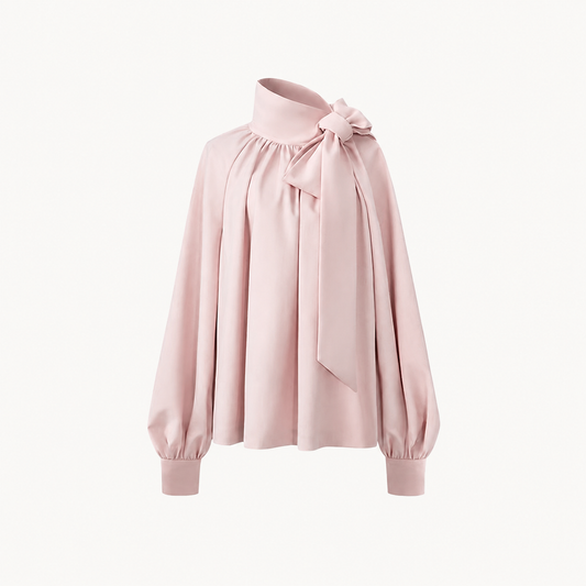 BOW TIE BLOUSE