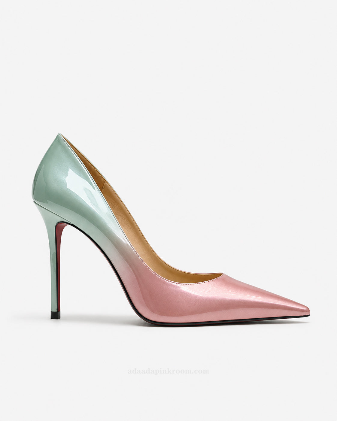 Calfskin Pointed-Toe Pumps