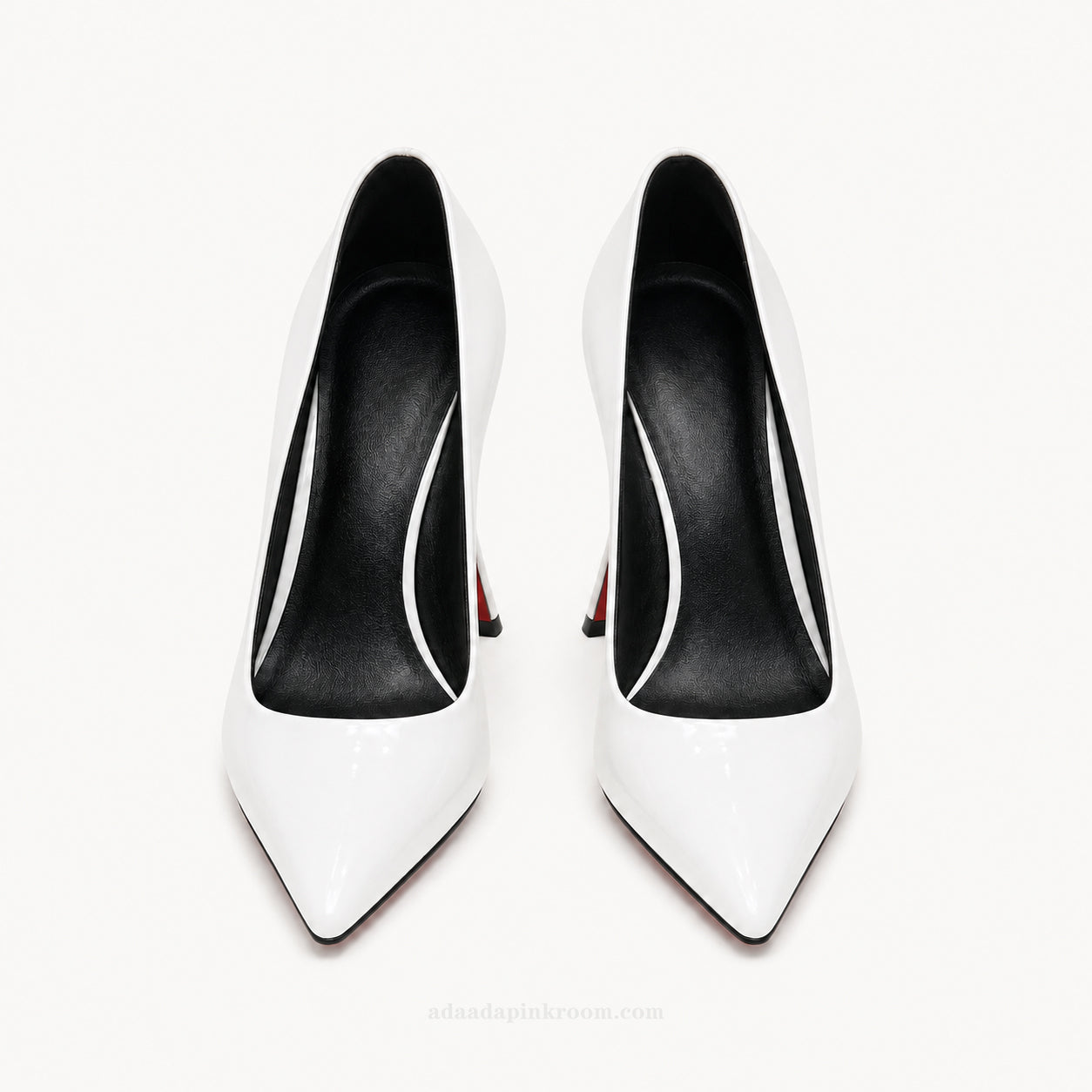 Calfskin Pointed-Toe Pumps