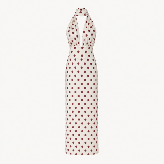 HALTER MAXI DRESS