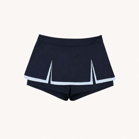 PLEATED MINI SKORT