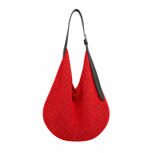 Shoulder Bag in Cherry Market Tote