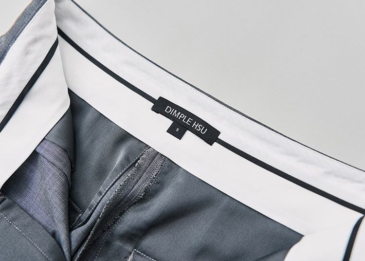 Australian wool blend Wang' brand wide-leg trousers