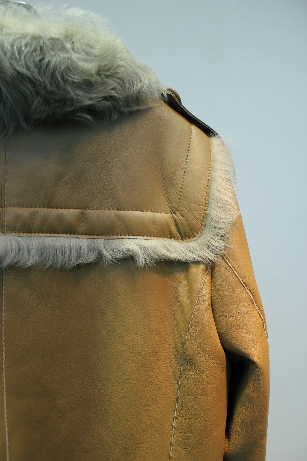 Soft small lake sheep fur all-in-one slimming short fur coat