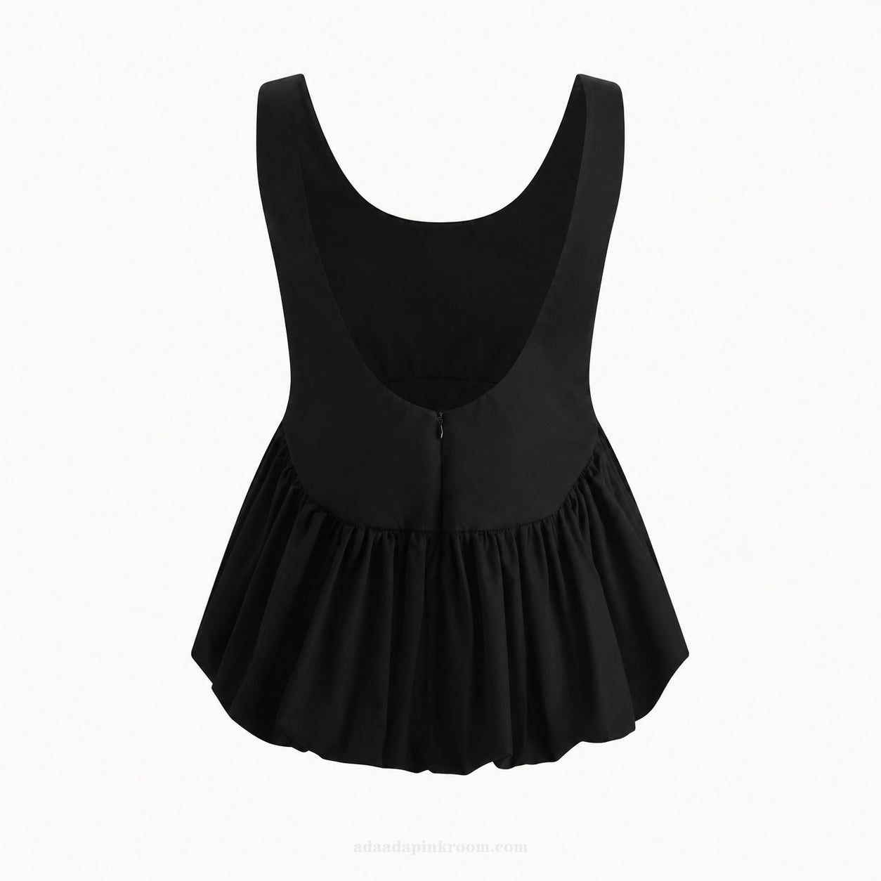 Ruffled Peplum Top