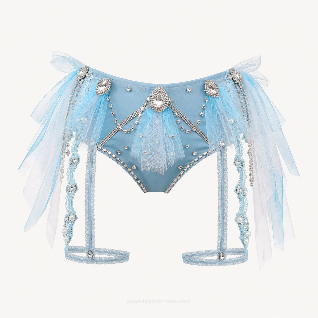 Embellished Tulle Rave Set