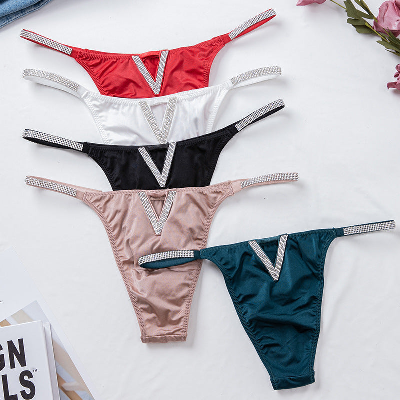 Thin ice silk briefs