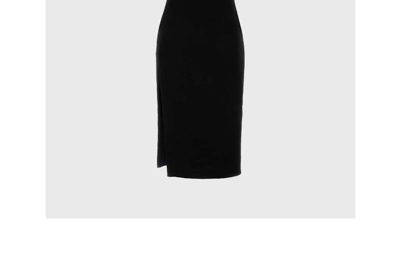 Black Halter Neck Dress
