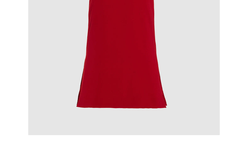 Red Halter Vest