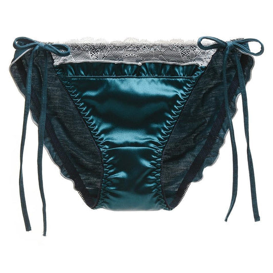 Lace lolita low waist sexy strappy briefs