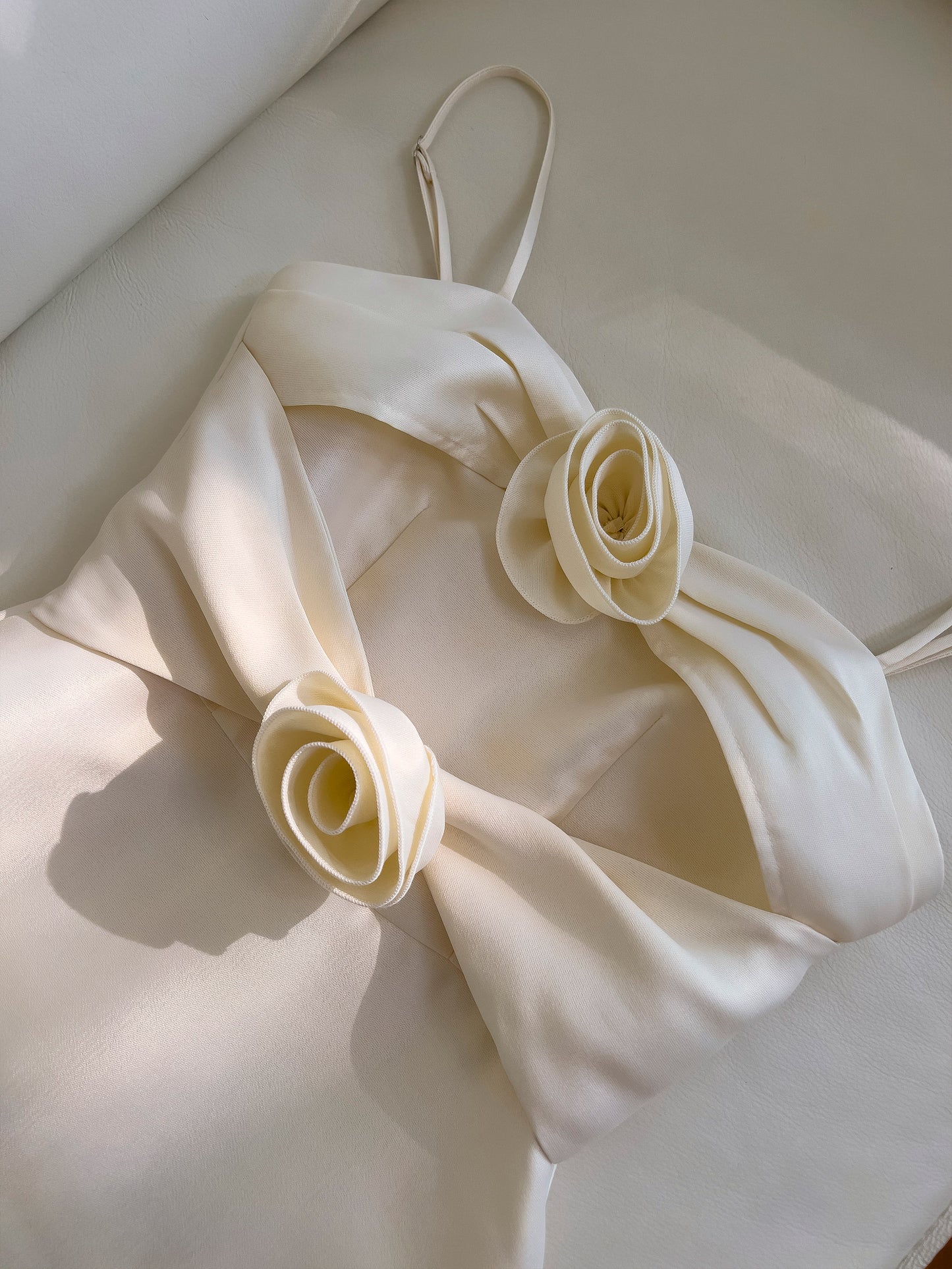 Floral Satin Party Gown Dress