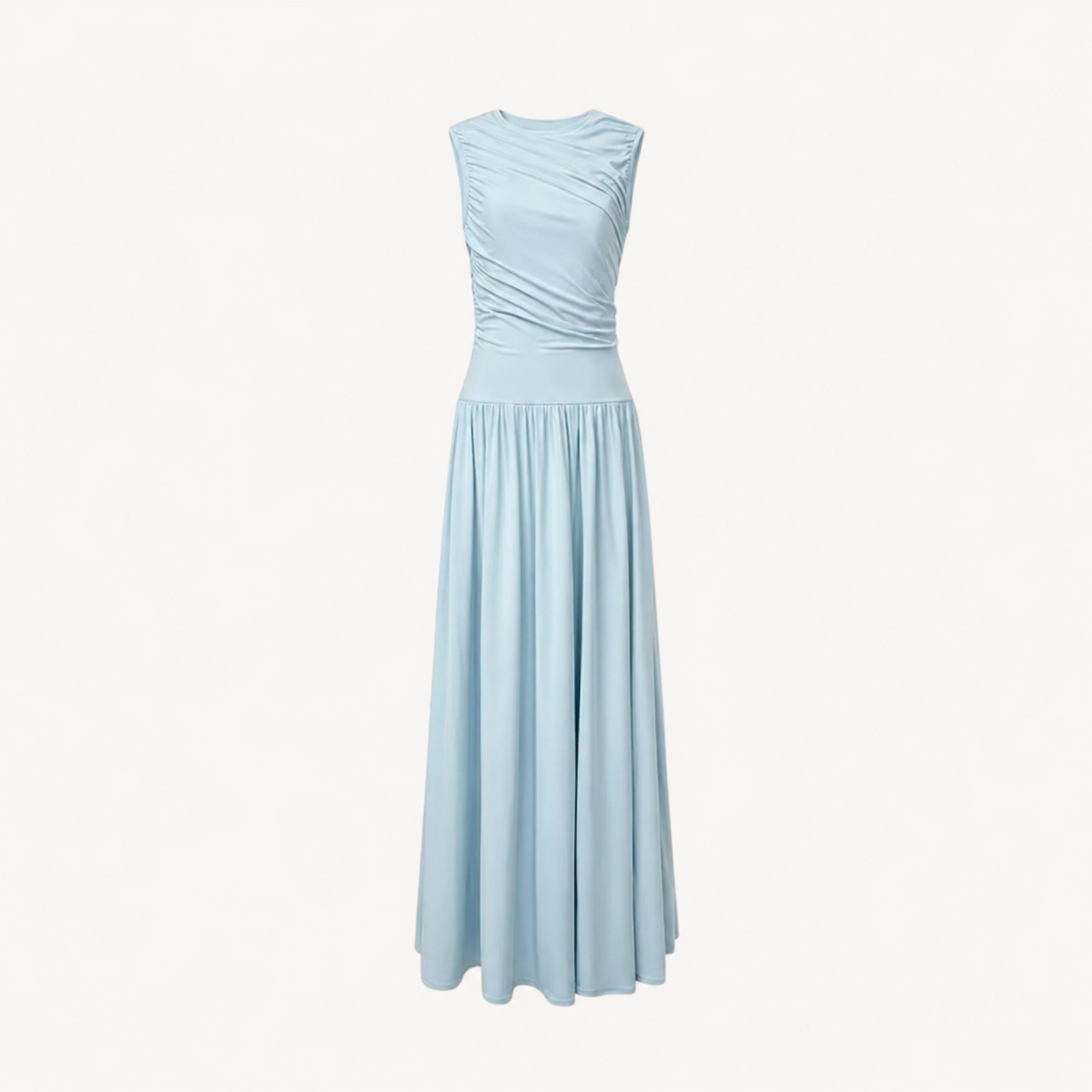 DRAPED MAXI DRESS