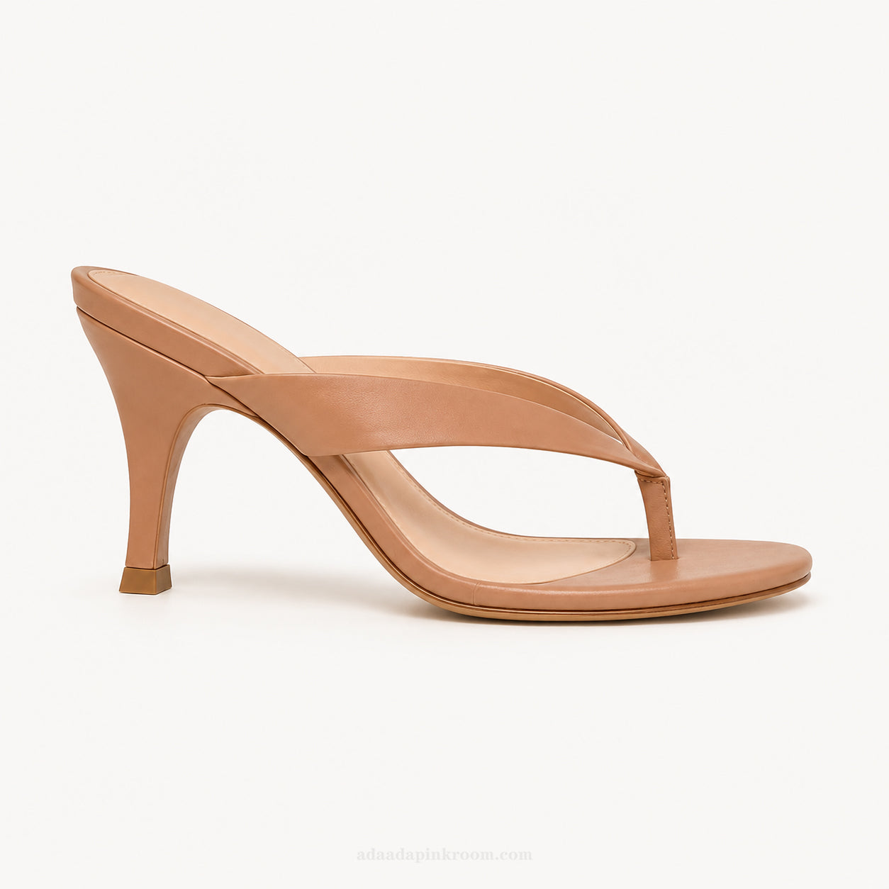 Heeled Thong Sandals