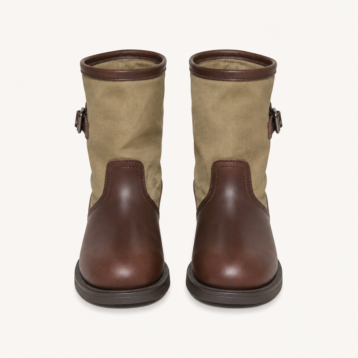 Sienna Buckle Mid-Calf Boots
