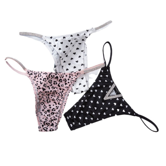 Thin ice silk briefs