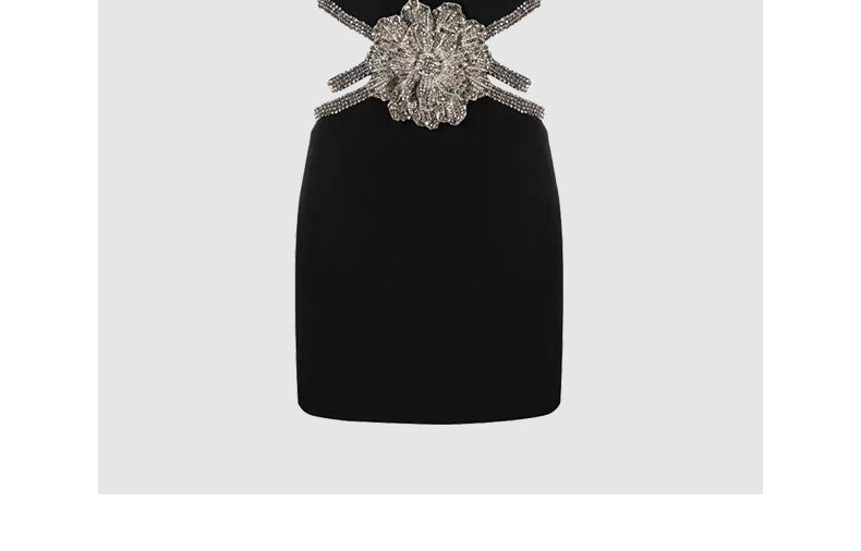 French black dress for ladies