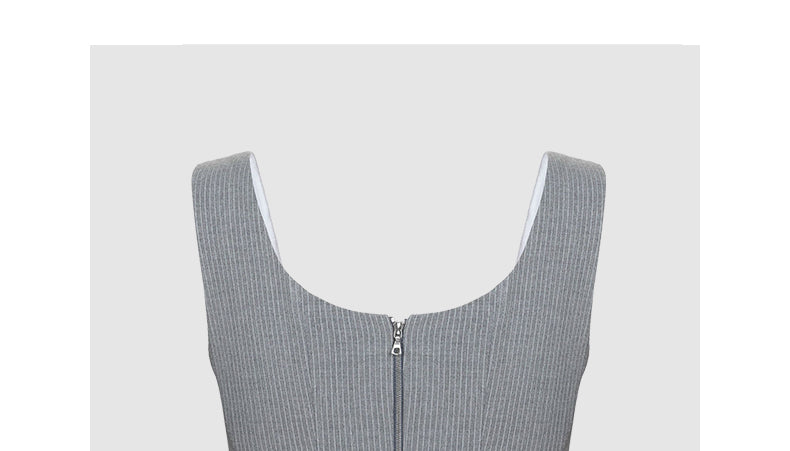 Short striped camisole