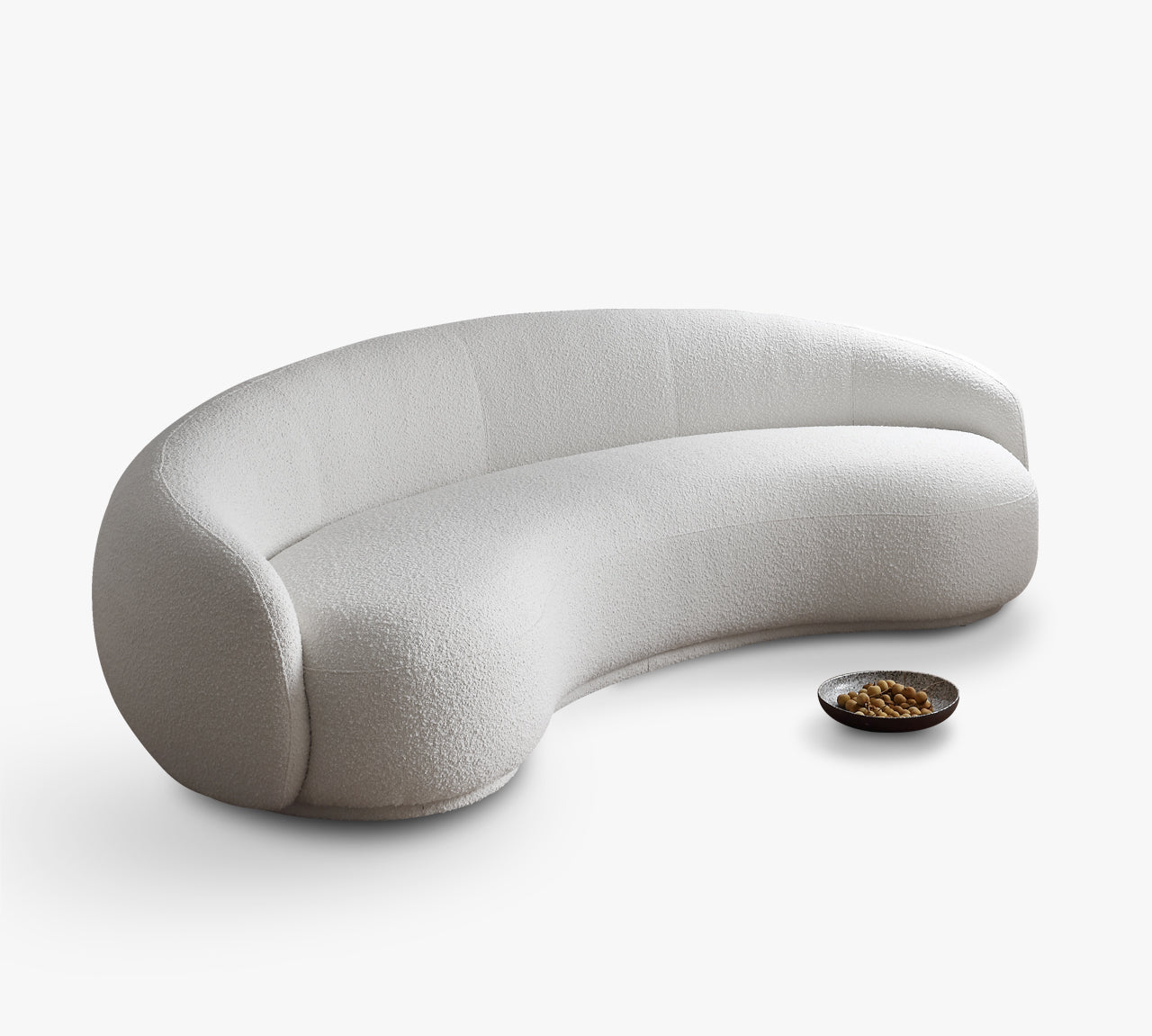 Minimalist special-shaped sofa Italian style designer living room Julep sofa curved cashew sofa