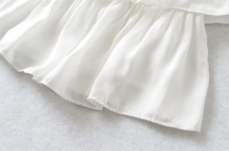 Sexy ballet girl style cake mini skirt