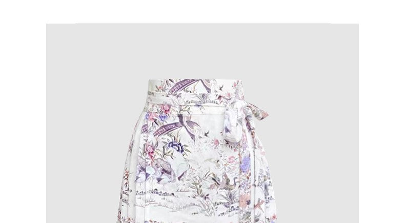 New Chinese style horse face skirt