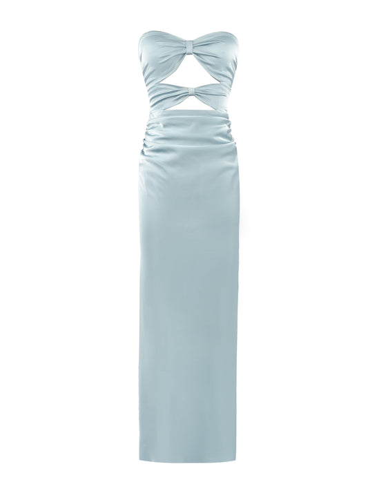Strapless Butterfly Hollow Dress