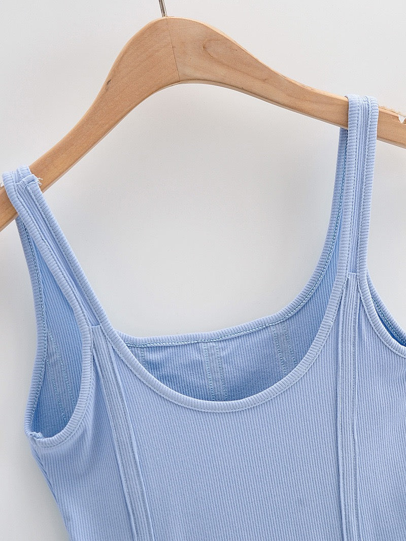 Simple fishbone slimming bra