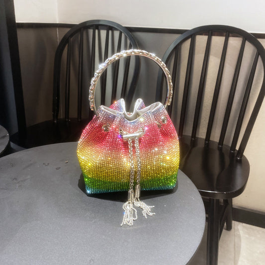 New Handbag Diamonds Evening Clutch Wedding Party Bag
