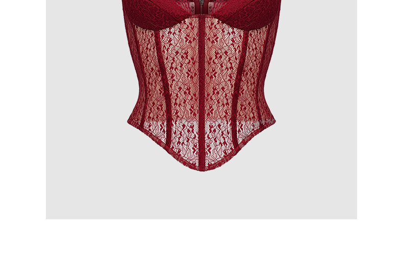 Red Lace Camisole