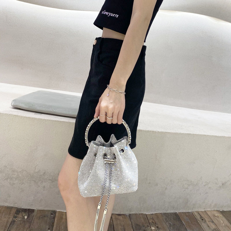 New Handbag Diamonds Evening Clutch Wedding Party Bag