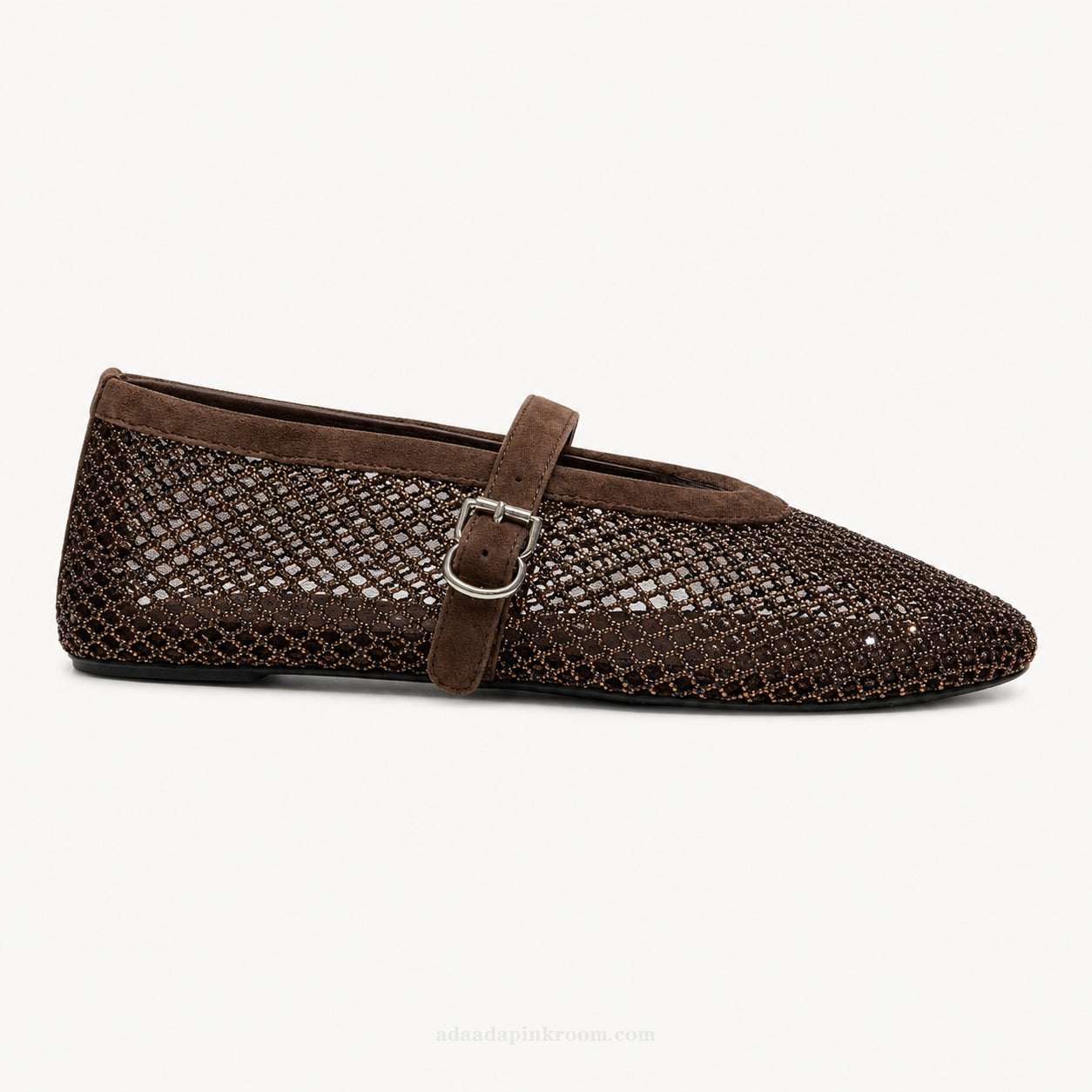 Mesh Mary Jane Flats