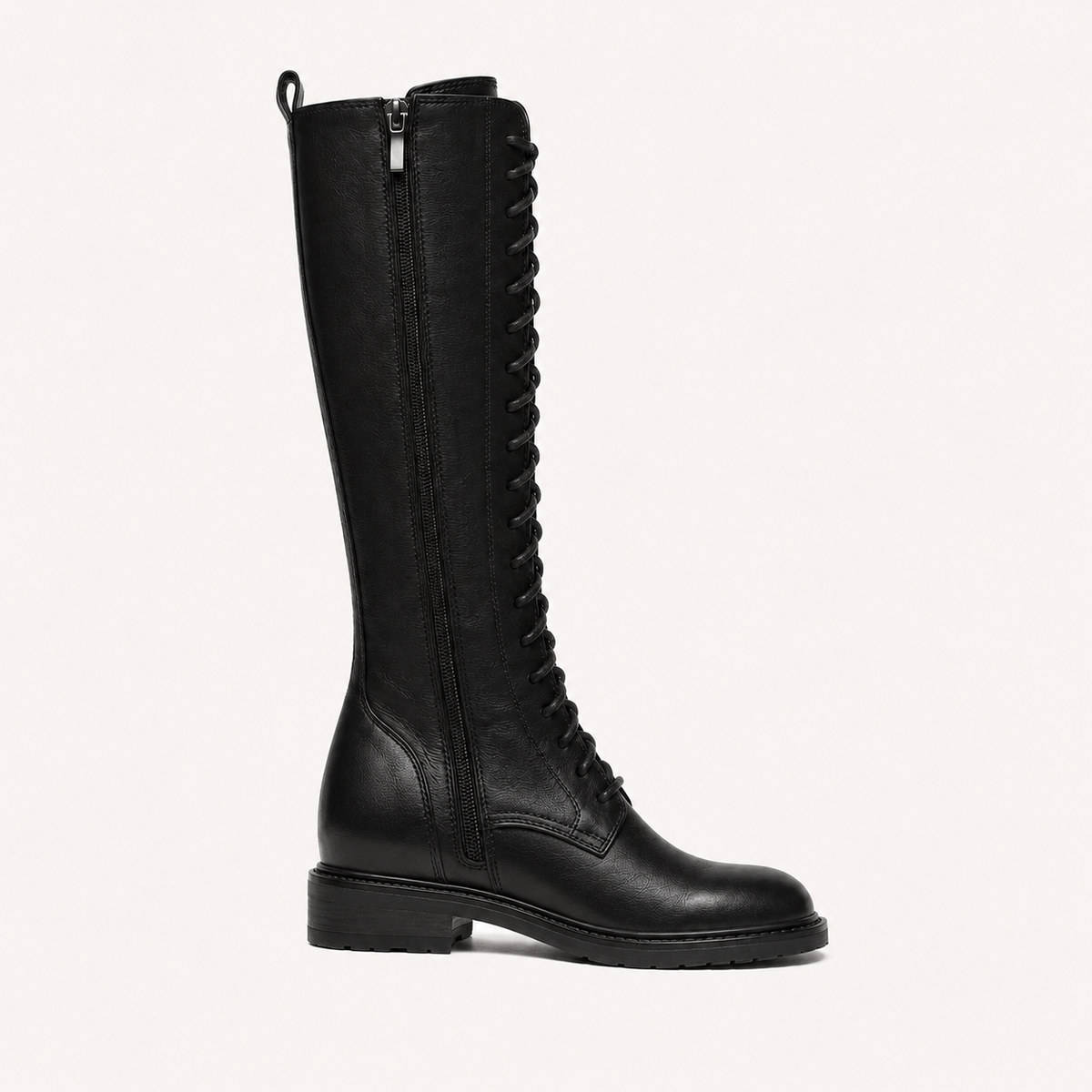 Lace-Up Ankle Boots