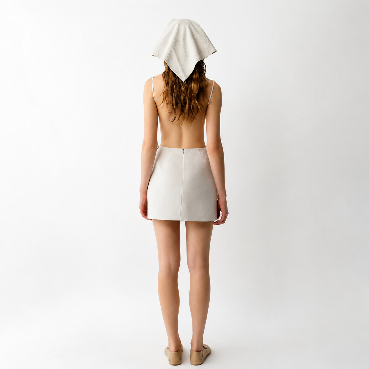 Open Back Mini Dress