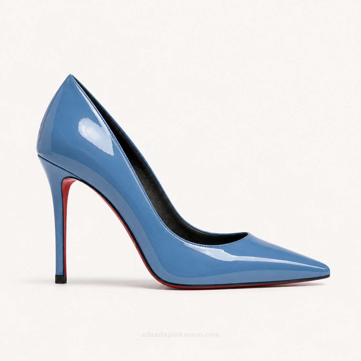 Calfskin Pointed-Toe Pumps