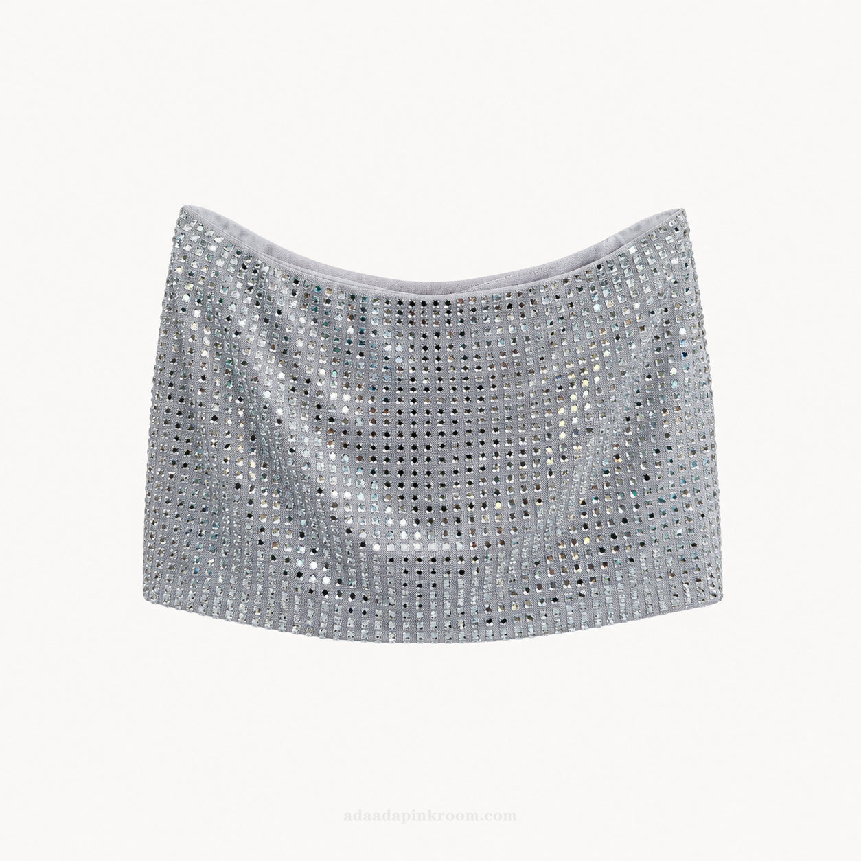 Rhinestone Mini Skirt