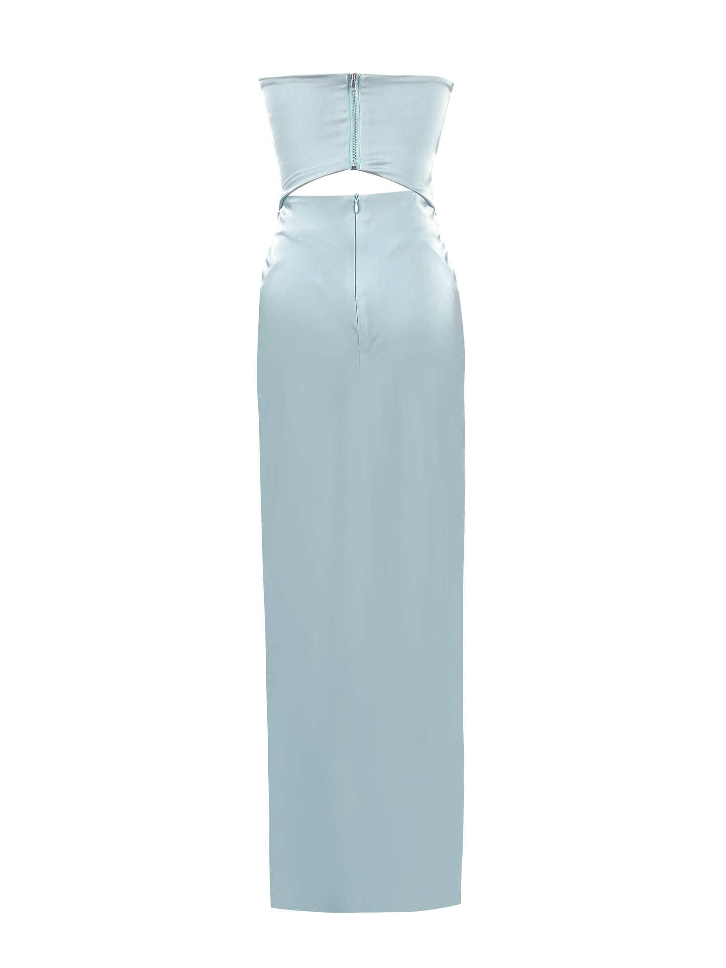 Strapless Butterfly Fitted Dress