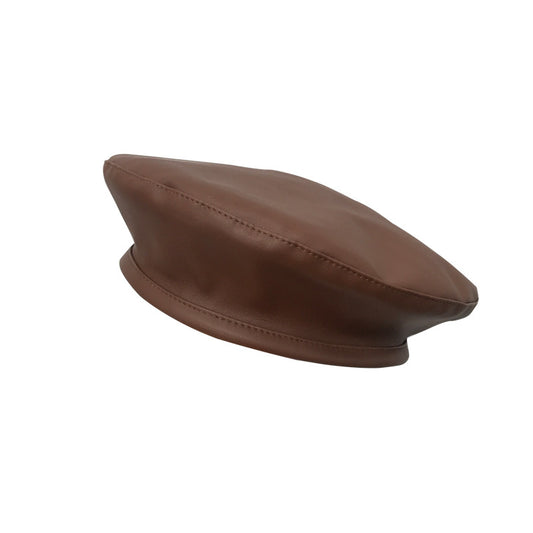 Lambskin versatile pumpkin hat