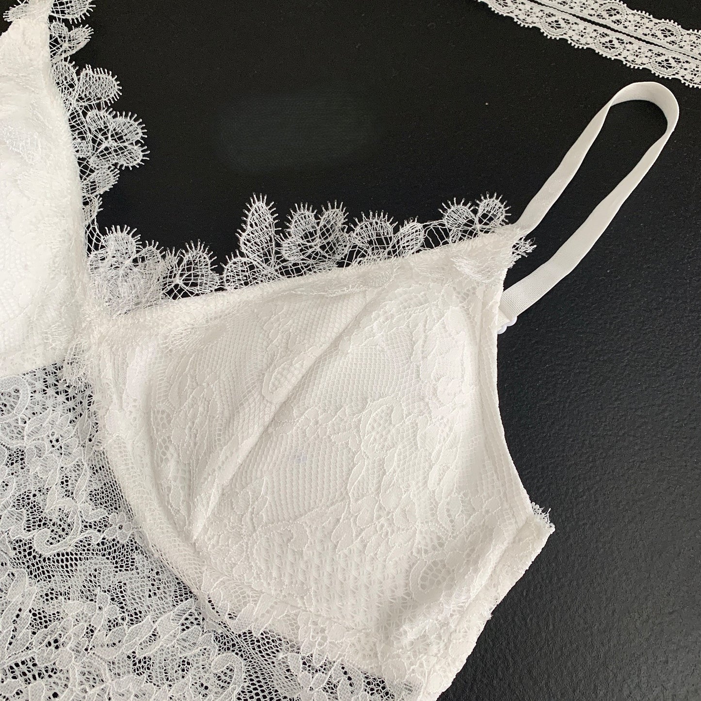Lace trim camisole