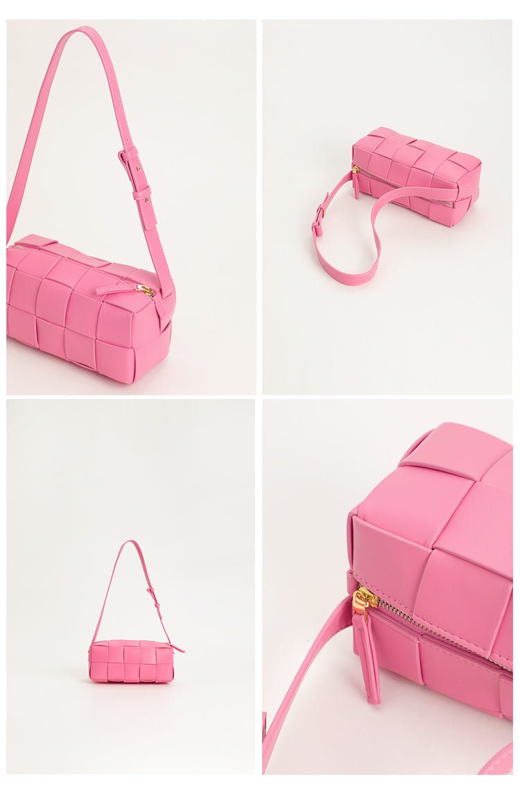 Genuine Leather Mini Crossbody Handbag