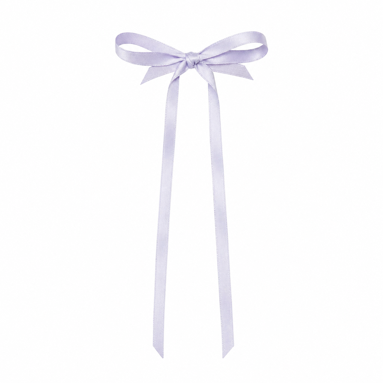 Ribbon Tie in Lavender Milk Tea